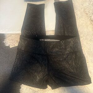 Victoria's Secret Black Sport Leggings